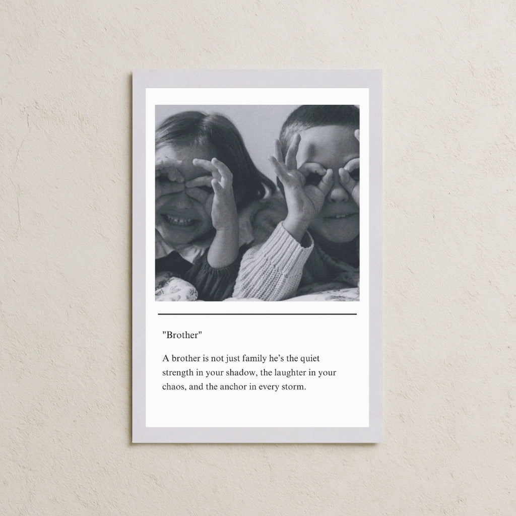 kişiye özel (brother) poster