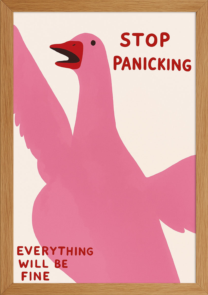 Stop Panicking Ördek Posteri