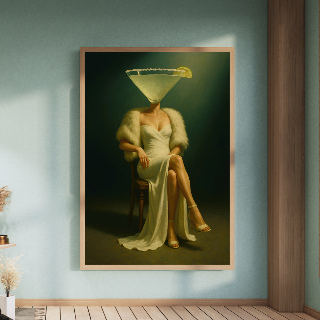 Margarita Kafalı Kadın Posteri