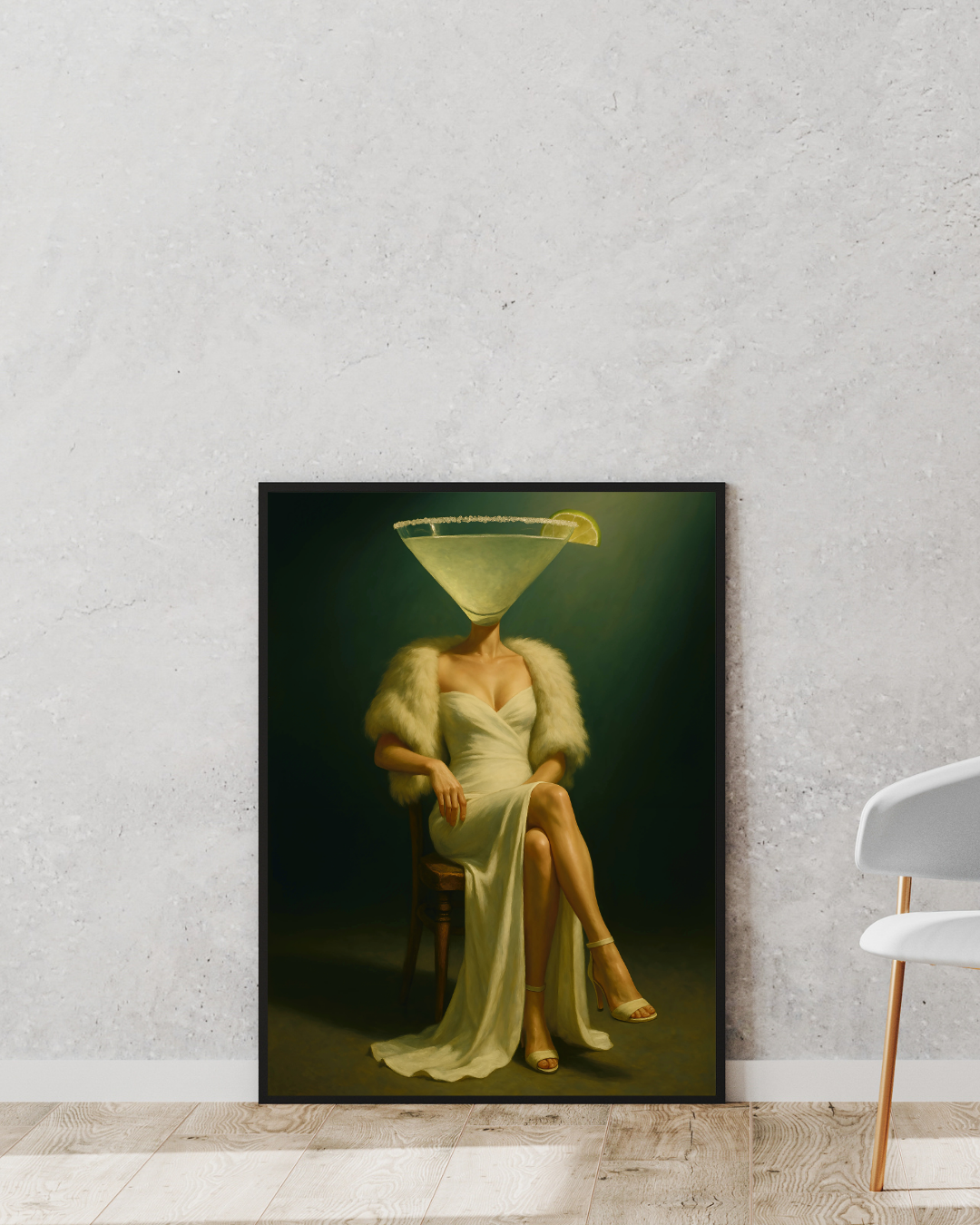 Margarita Kafalı Kadın Posteri