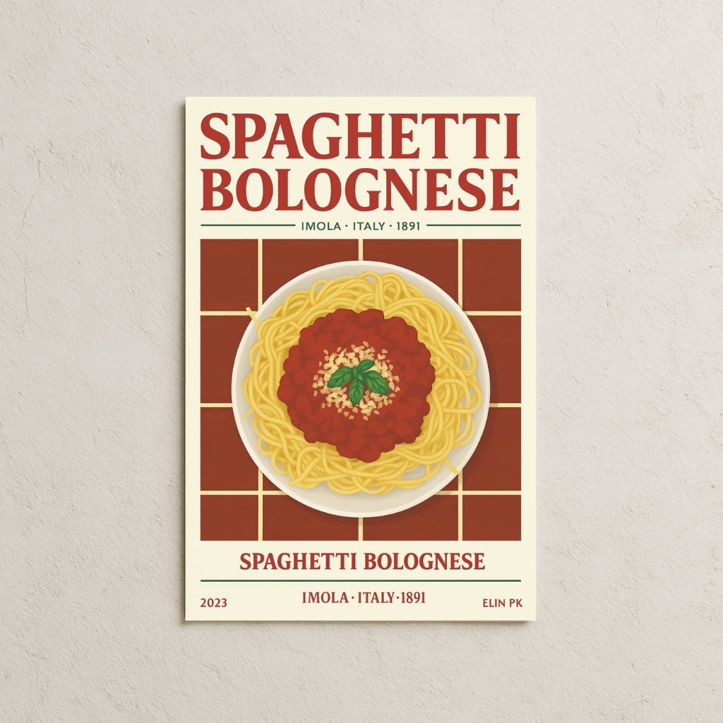 Spaghetti Bolognese Posteri