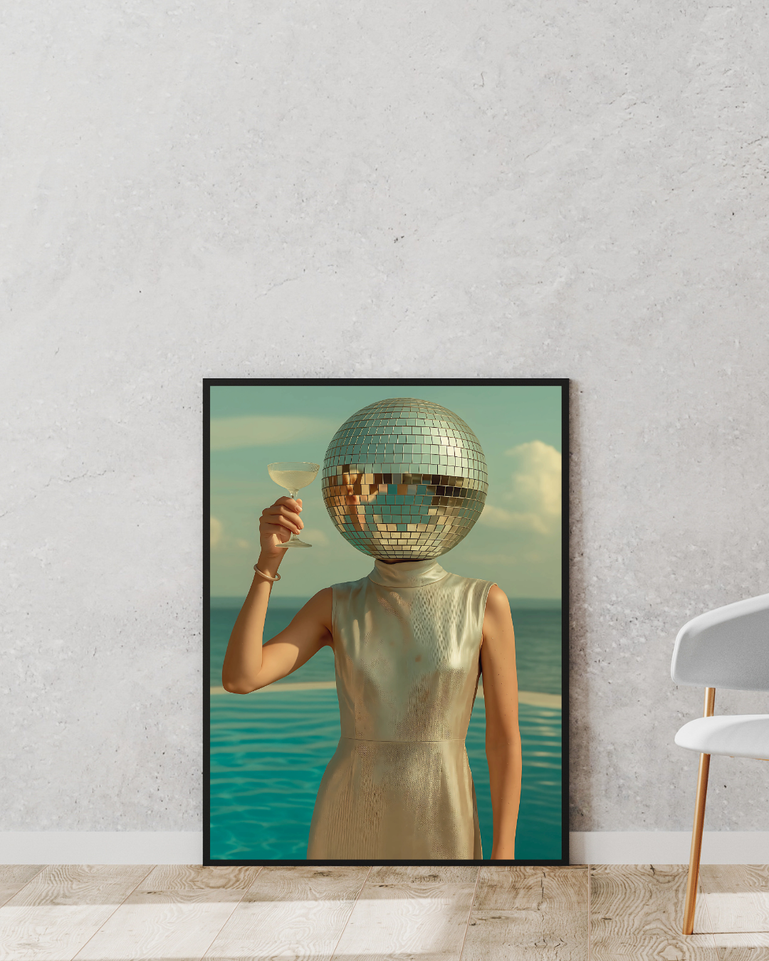 Margarita ve Disko Topu Kadın Posteri