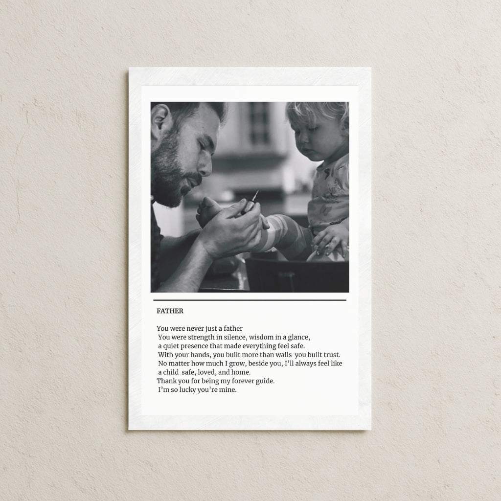 kişiye özel (father) poster