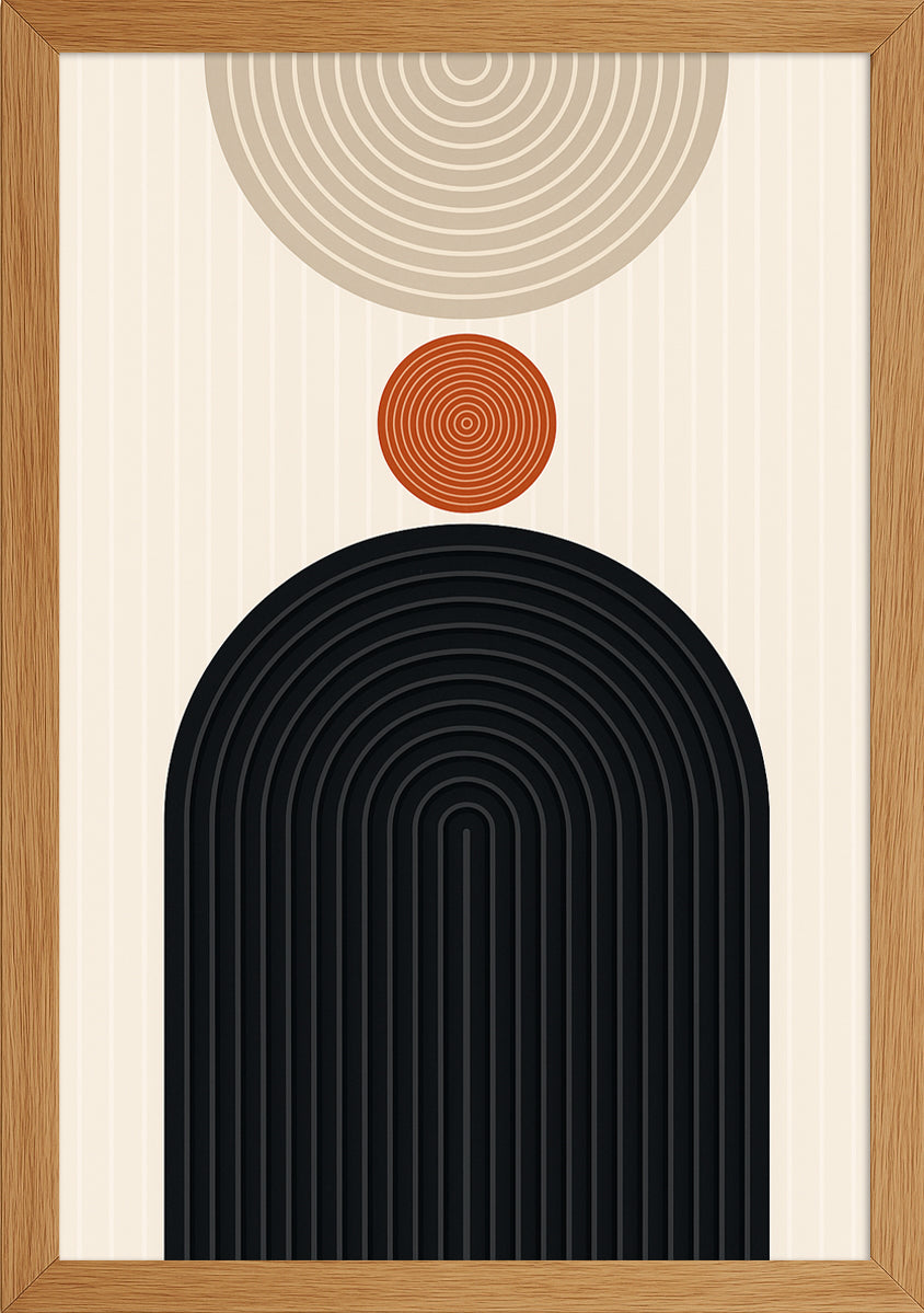 Çizgisel Formlar Posteri-6