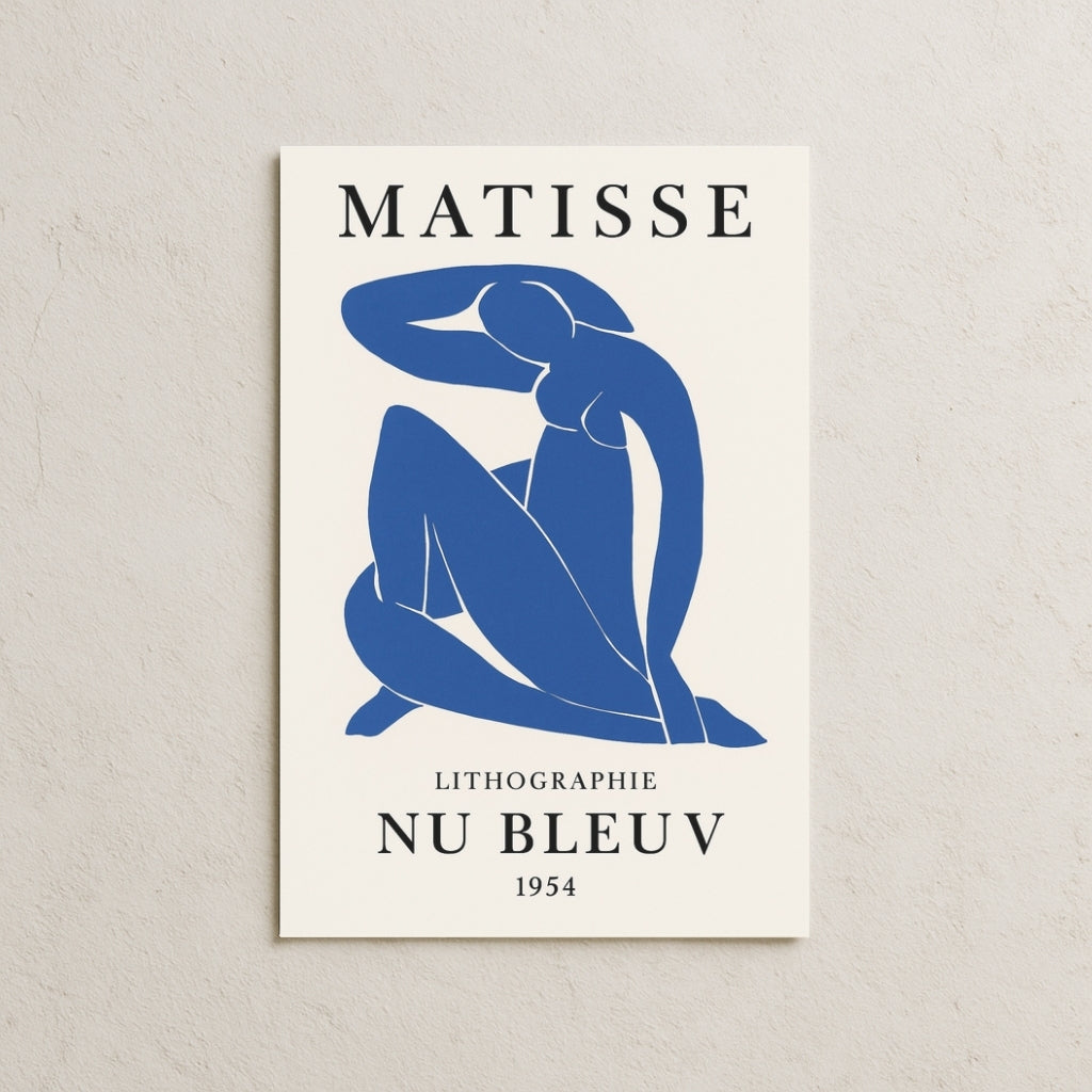 Matisse Nu Bleu Posteri