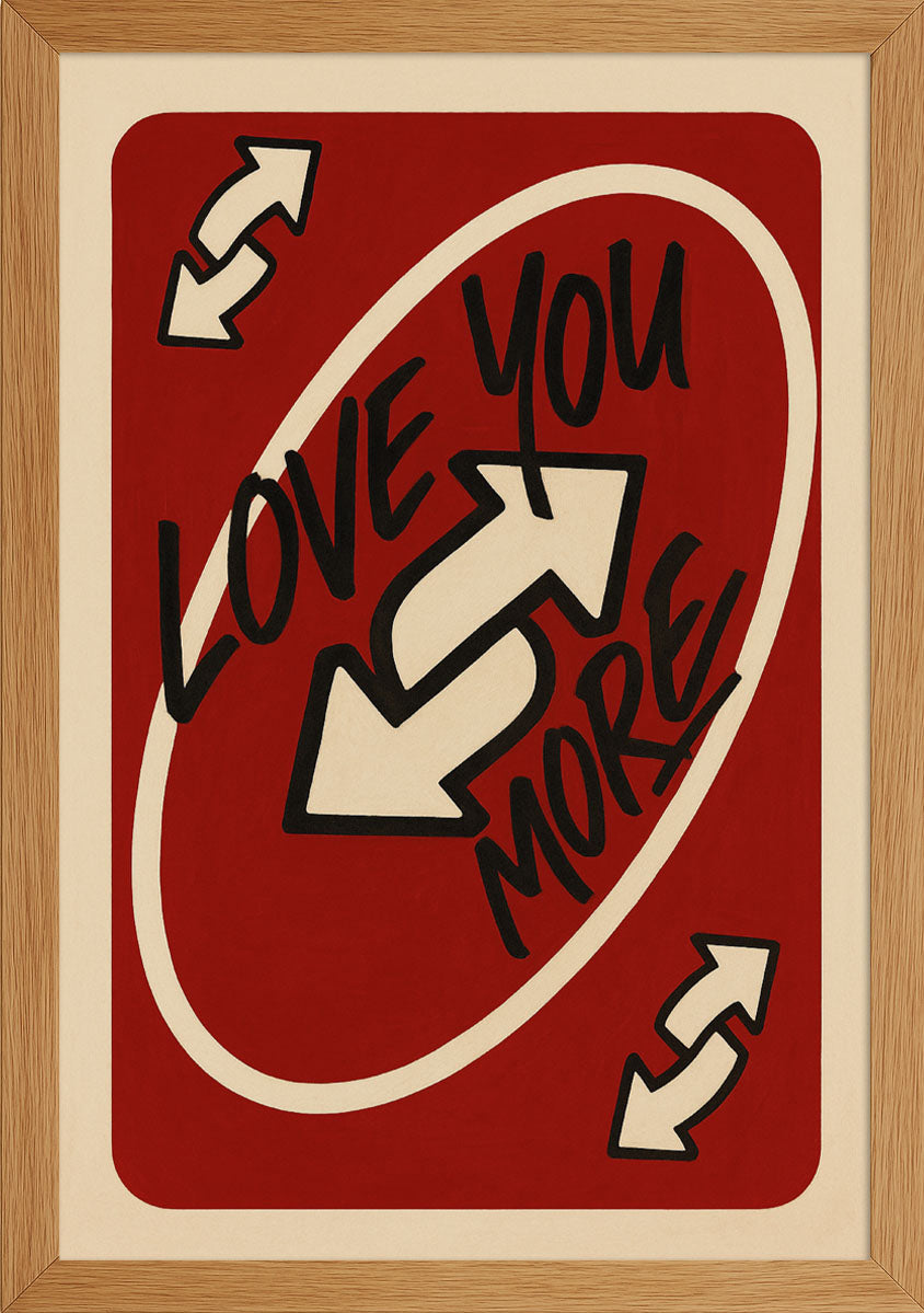 Love You More Kart Posteri
