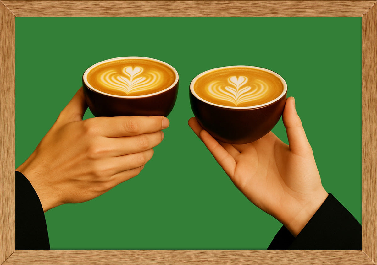 Latte Fincanları Posteri