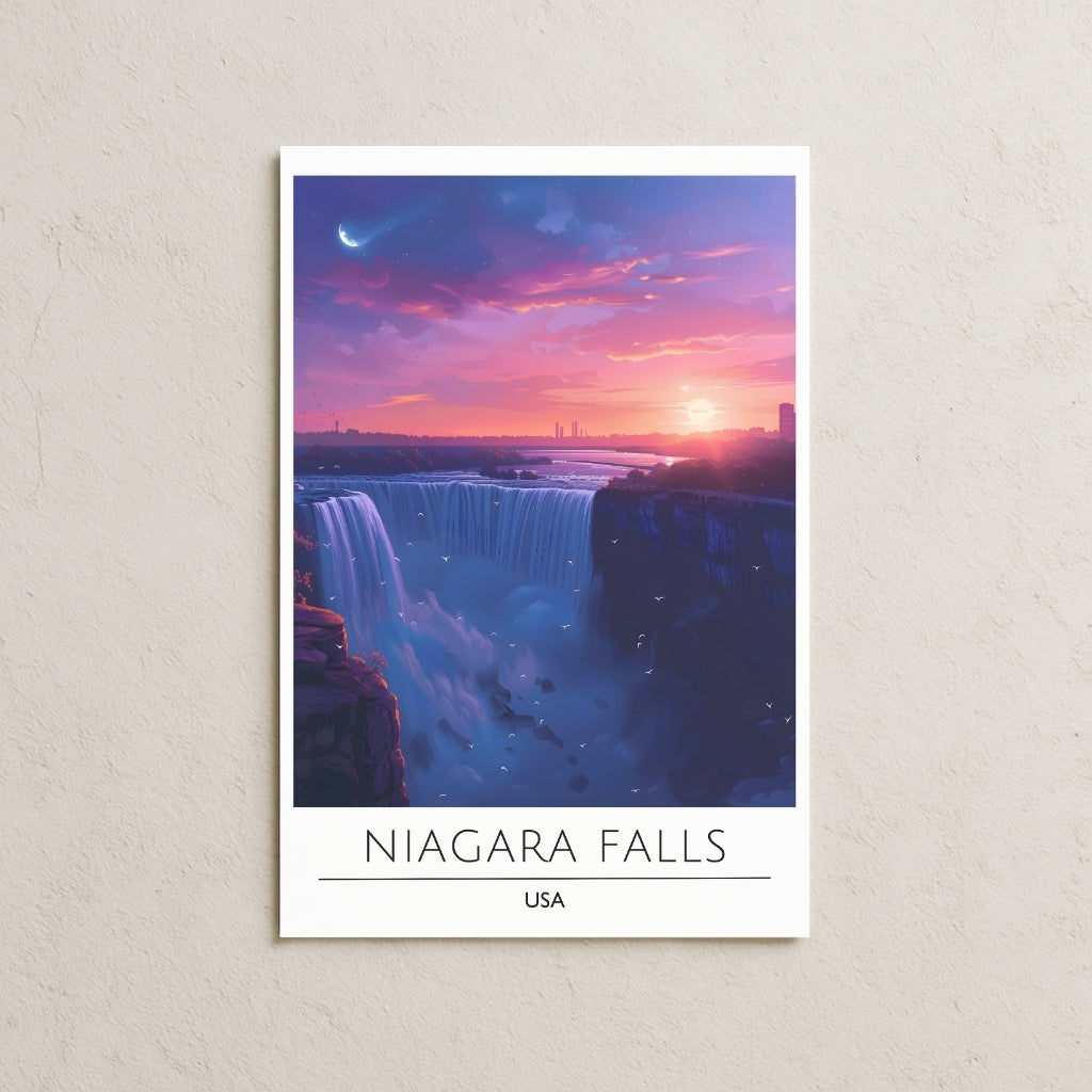 Dark Niagara Falls Posteri