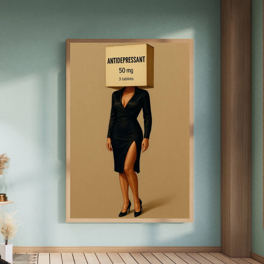 Antidepressant Kadın Posteri