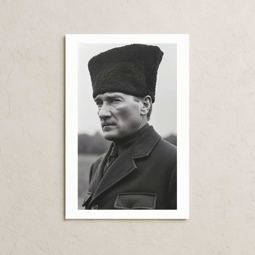 Atatürk Yakın Portre Posteri