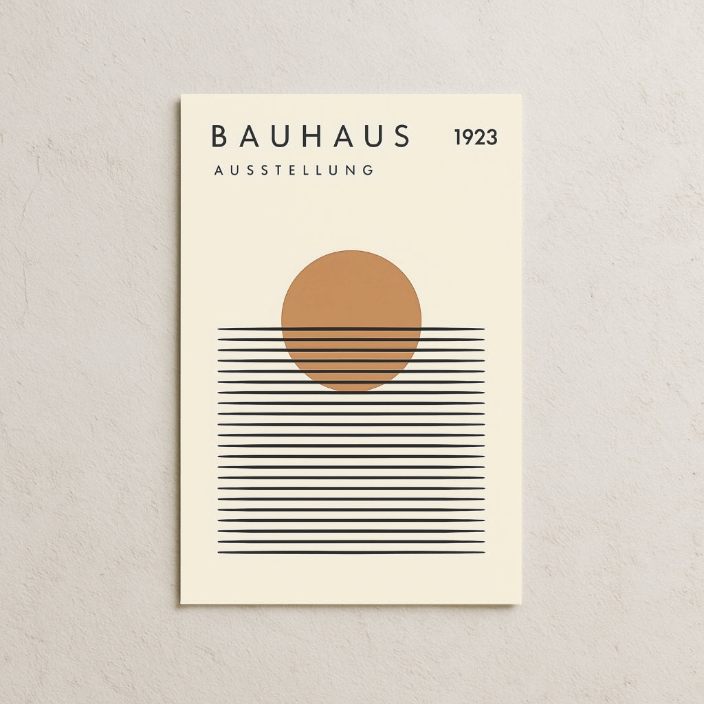 Bauhaus Sun Up Posteri