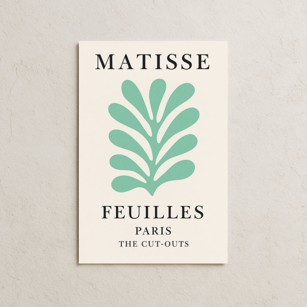 Matisse Feuilles Posteri