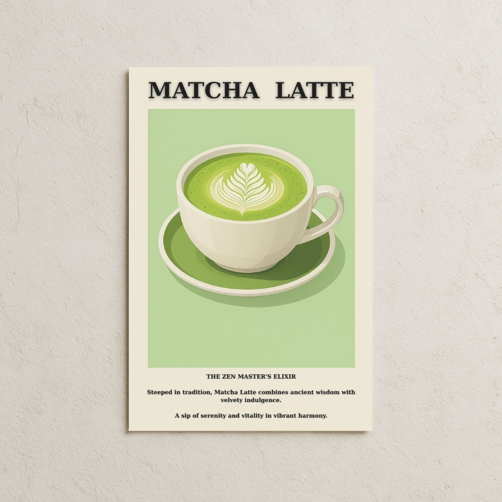 Matcha Latte Posteri