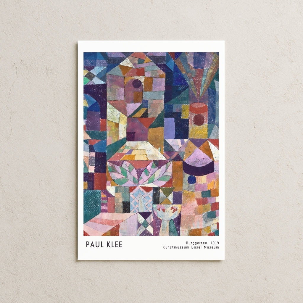 Paul Klee - Burggarten, 1919 Posteri