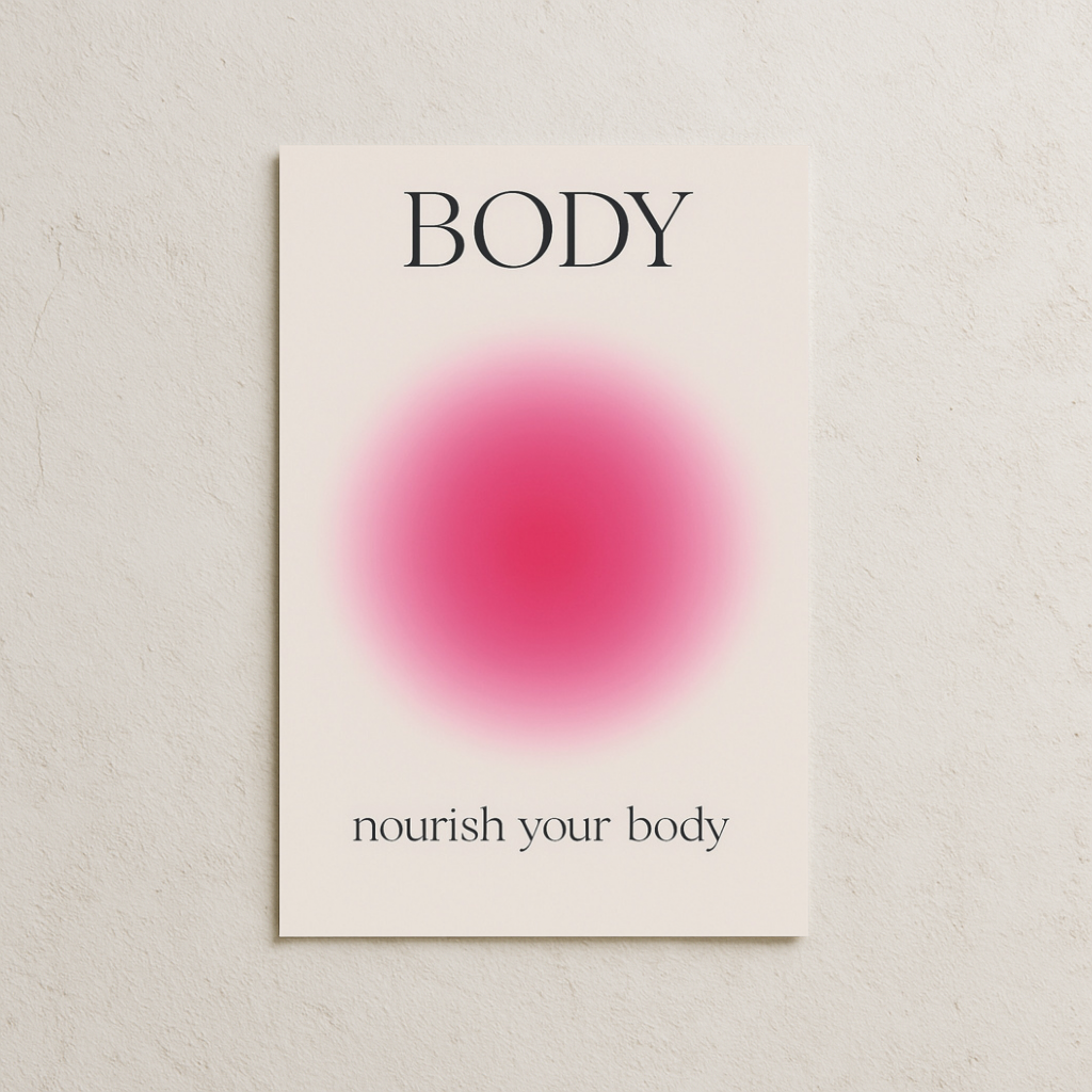 Nourish Your Body Posteri