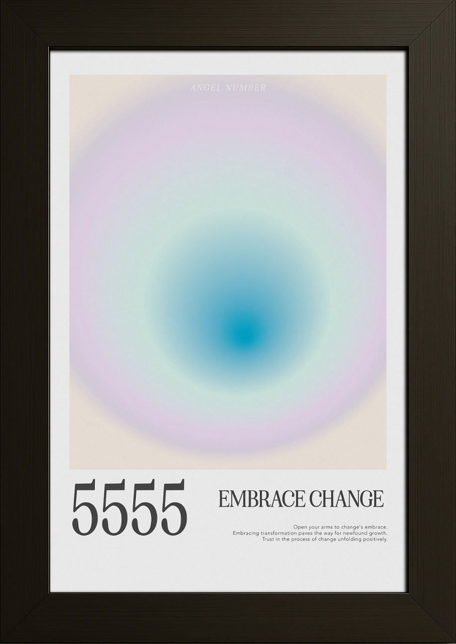5555 Embrace Change Posteri
