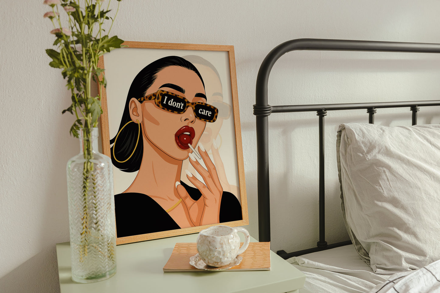 I Don't Care Kadın Posteri