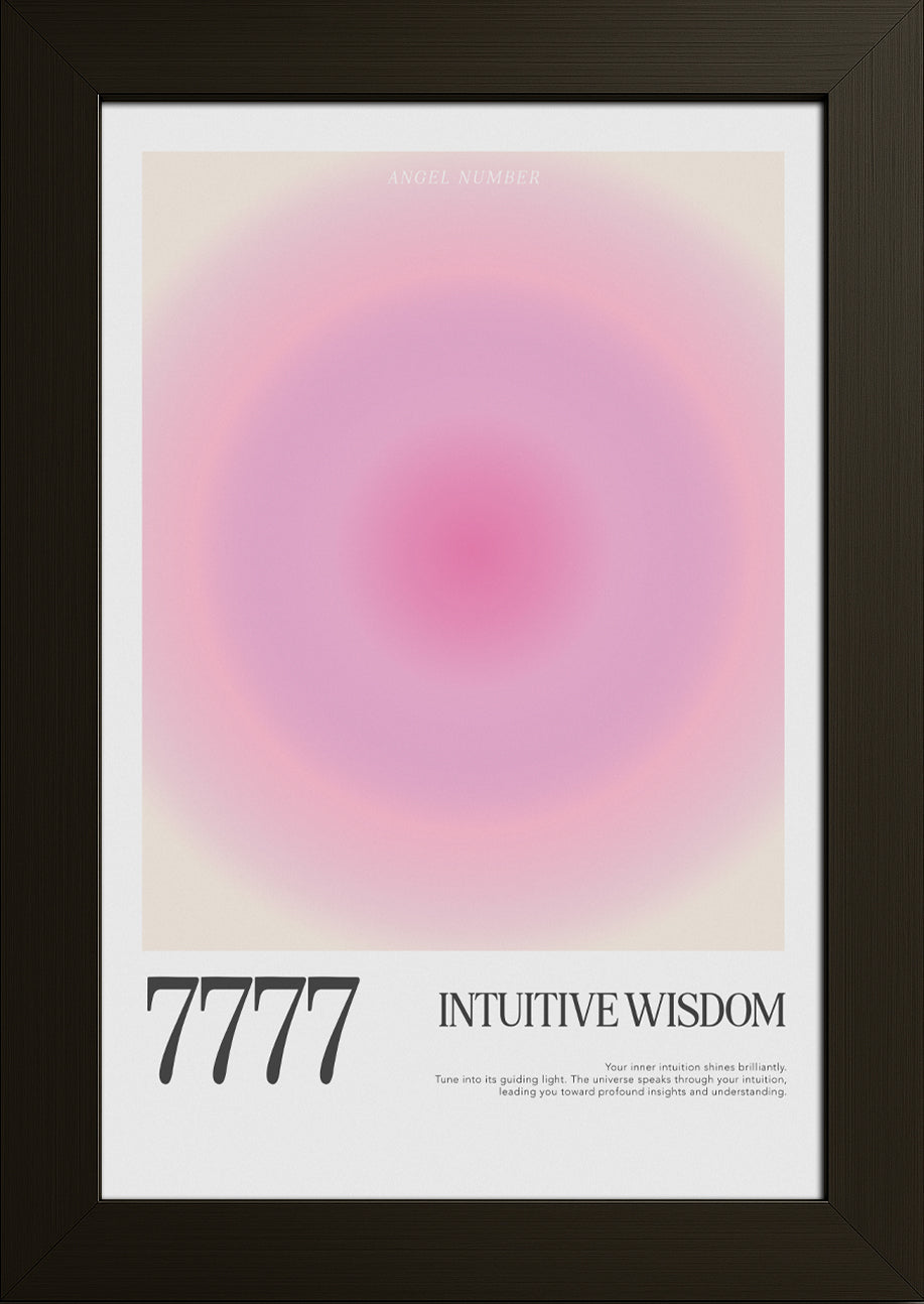 7777 Intuitive Wisdom Posteri