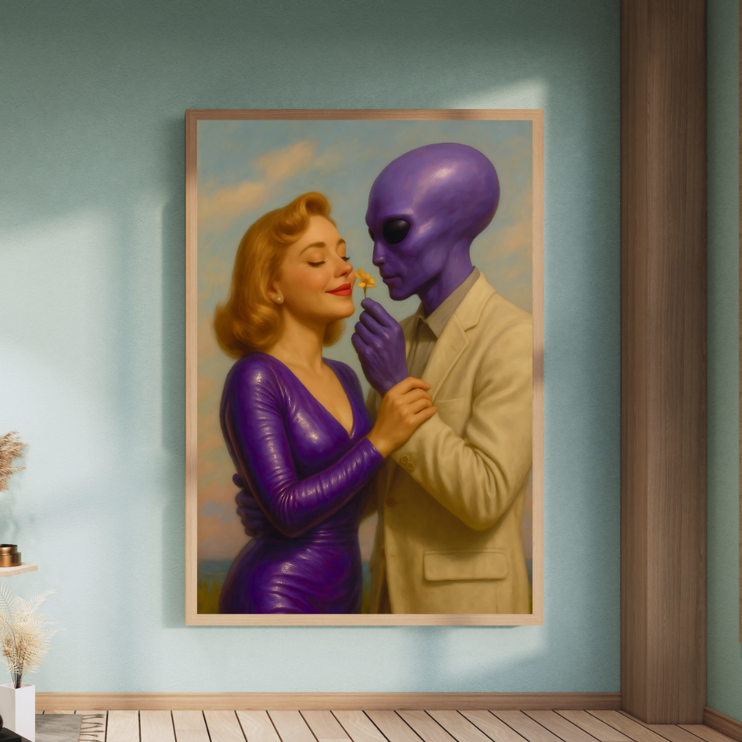 Dünyalı ve Uzaylı Posteri