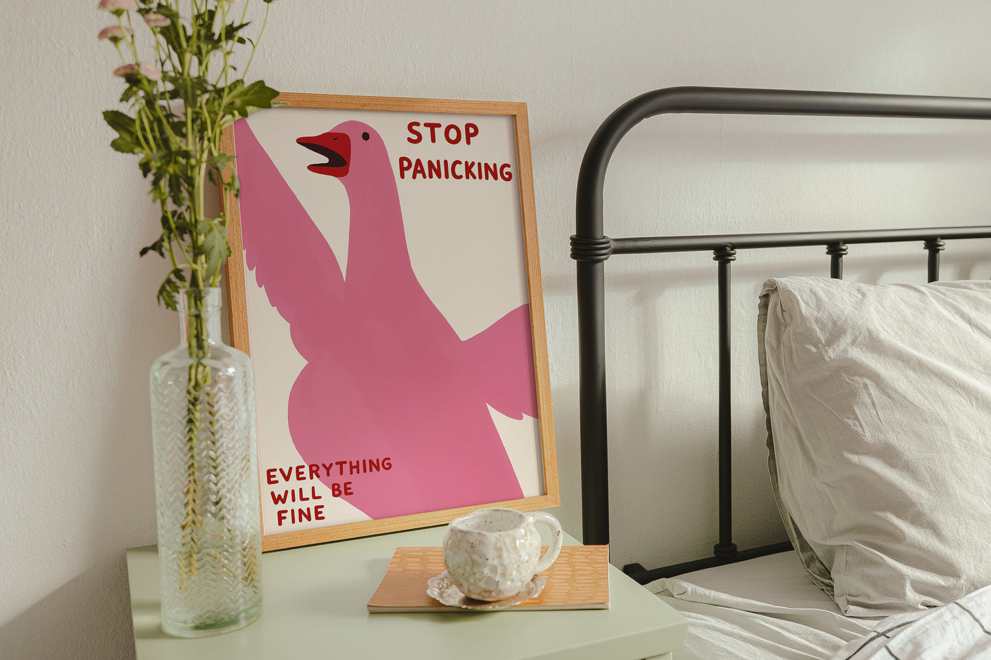 Stop Panicking Ördek Posteri