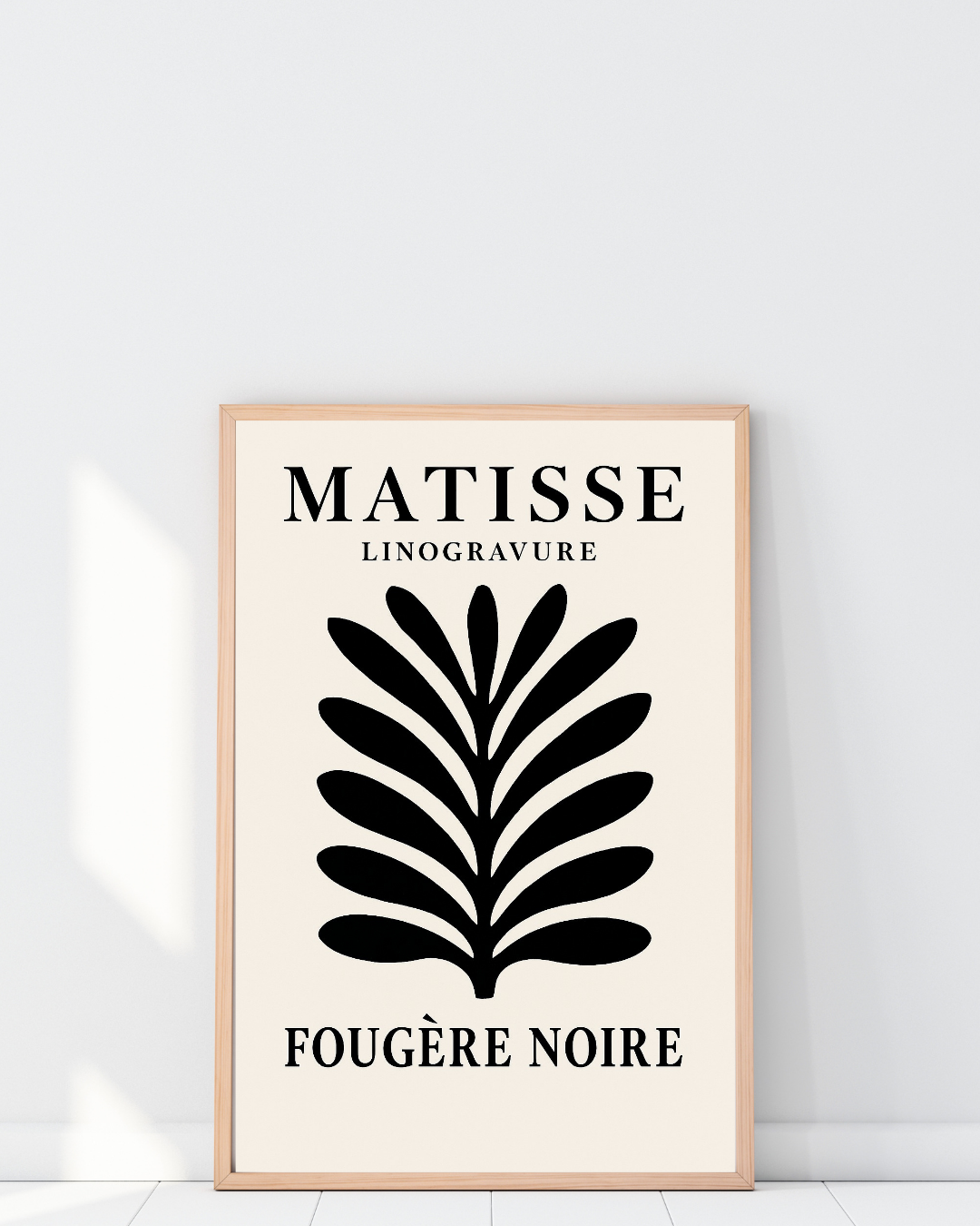 Matisse Fougere Noire Posteri