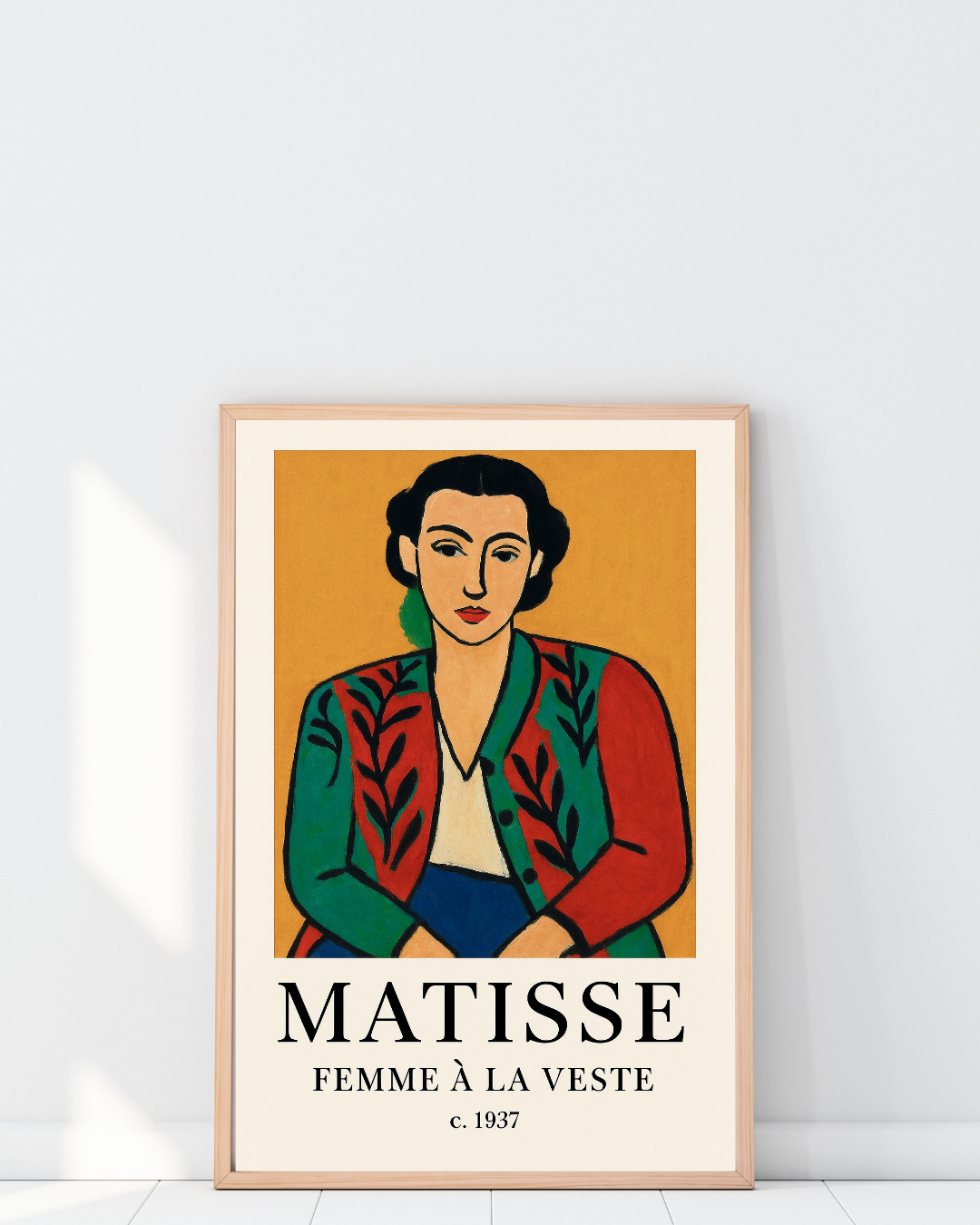 Matisse Femme A La Veste Posteri