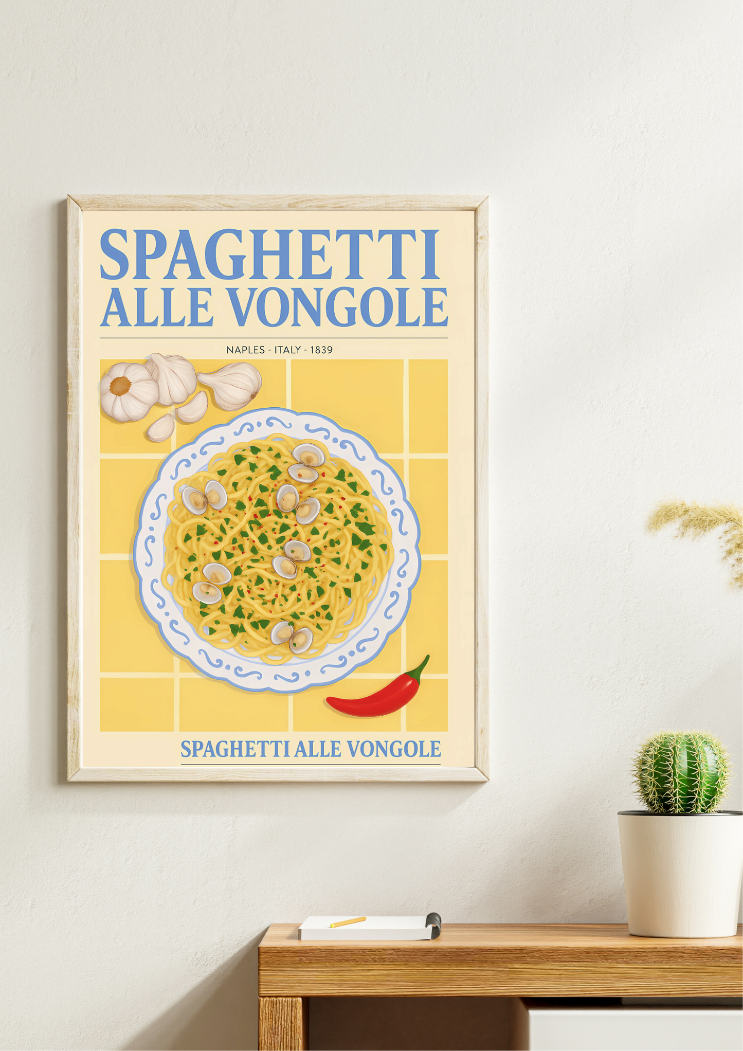 Spaghetti Alle Vongole Posteri