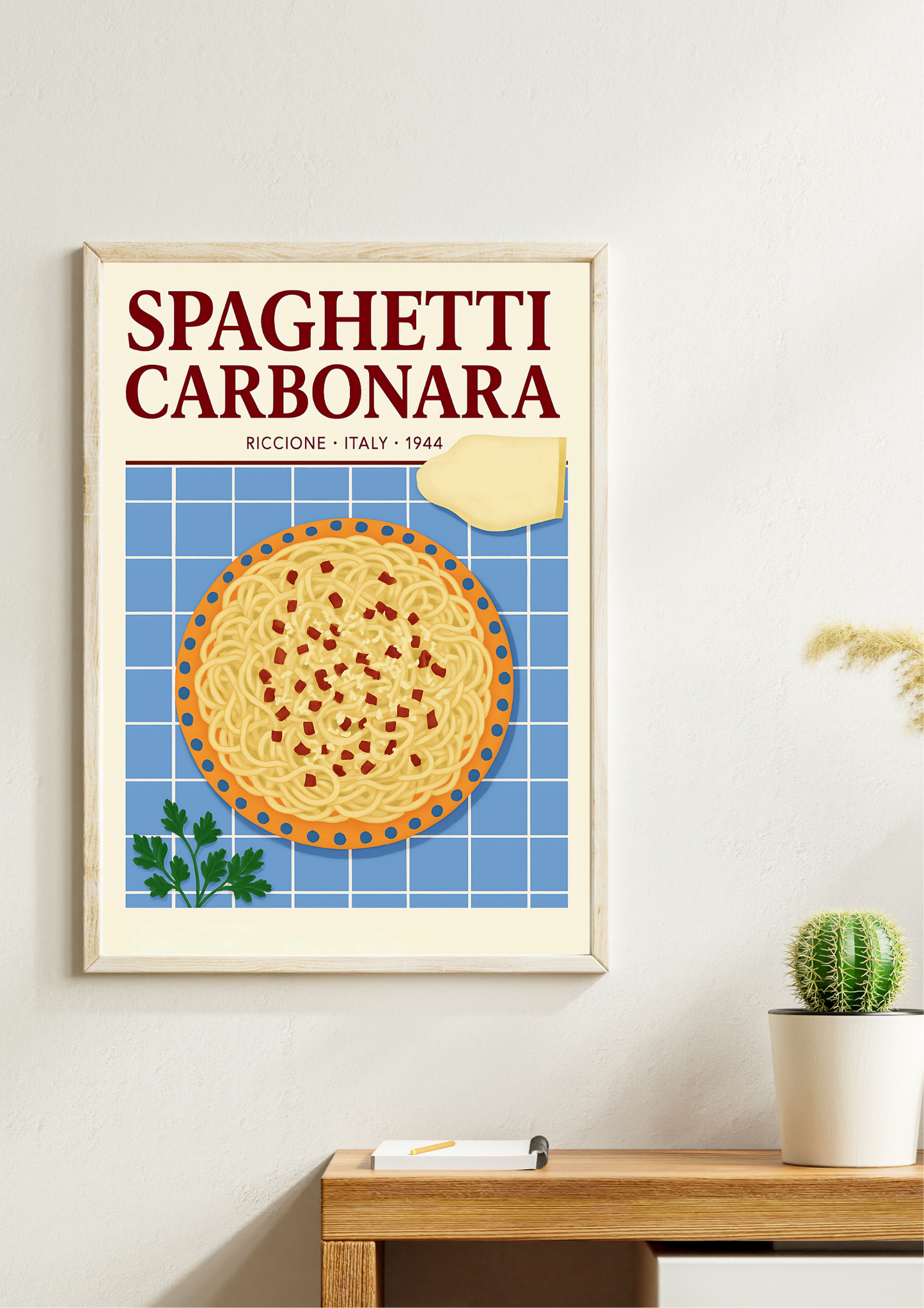 Spaghetti Carbonara Posteri