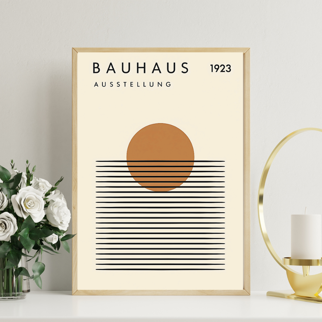 Bauhaus Sun Up Posteri