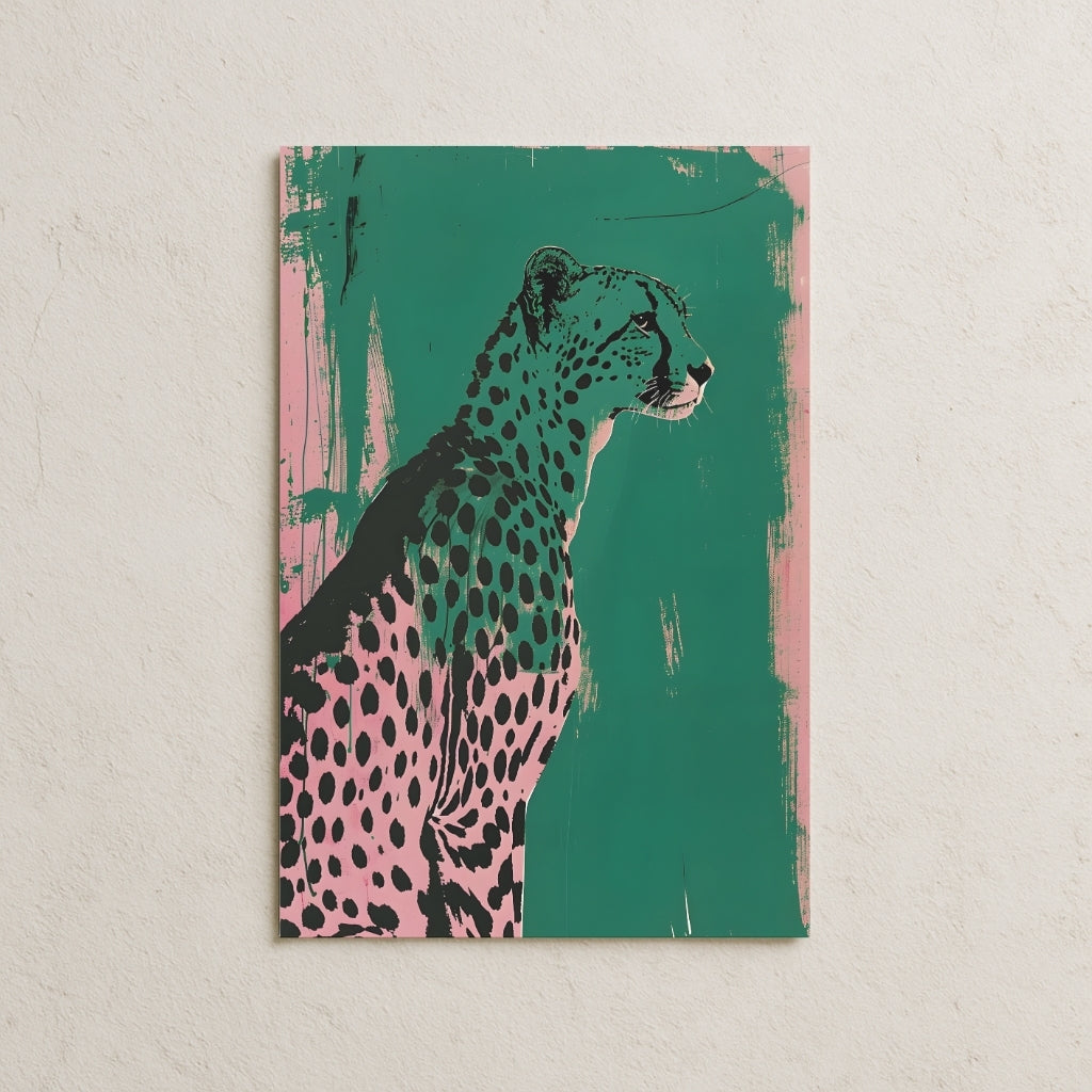 Yeşil Pembe Çita Posteri