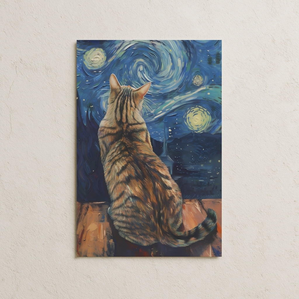 A Starry Cat Posteri