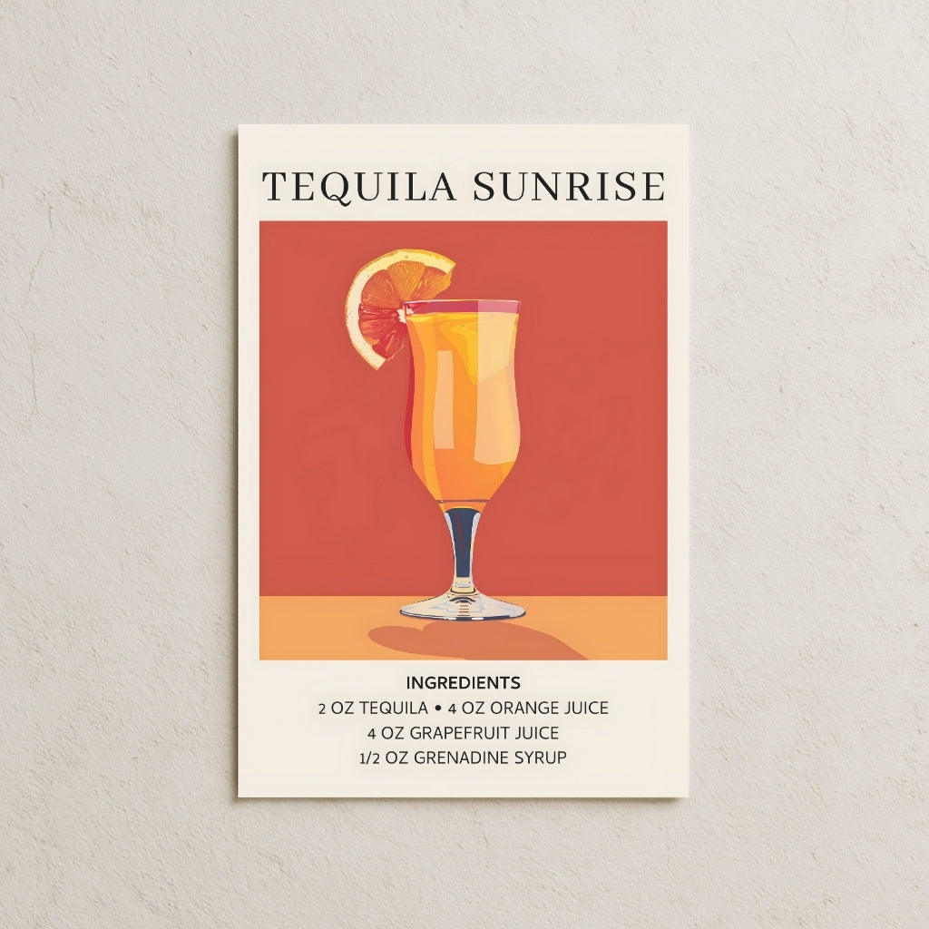 Tequila Sunrise Posteri-2