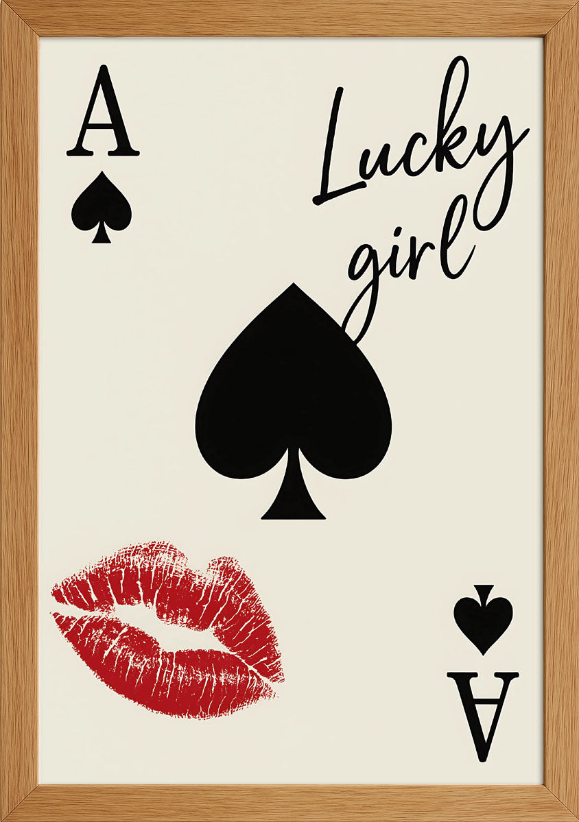 Lucky Girl Kart Posteri