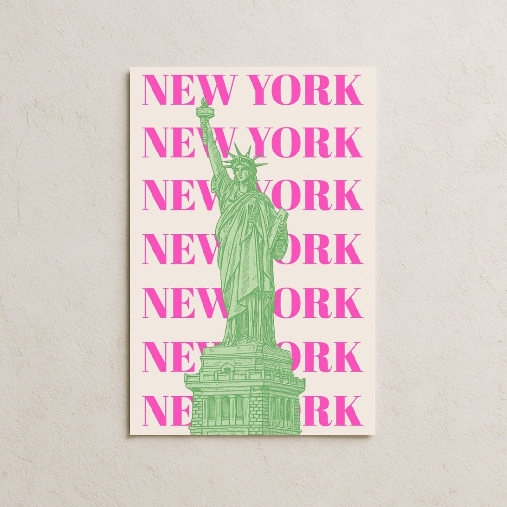 New York Özgürlük Heykeli Posteri