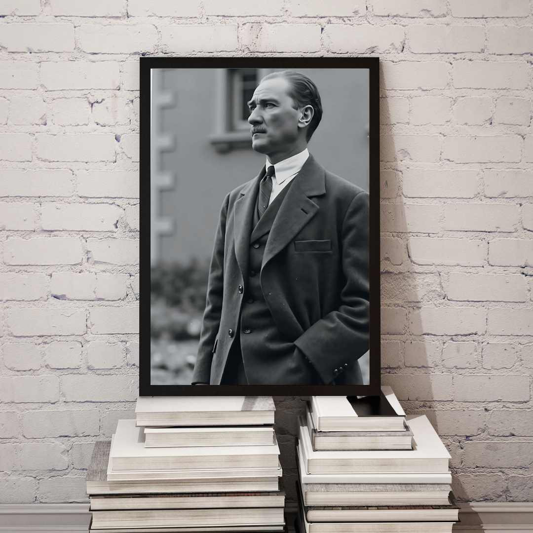 Atatürk Dikey Portre Posteri