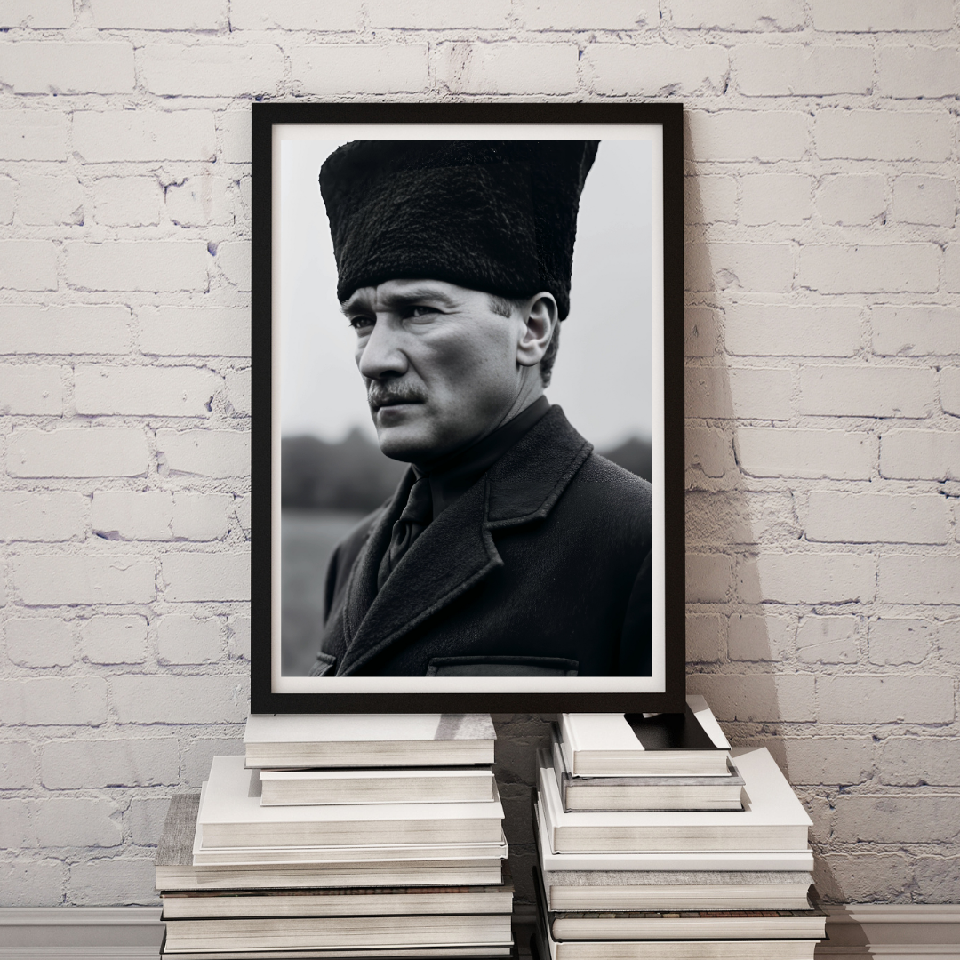 Atatürk Yakın Portre Posteri