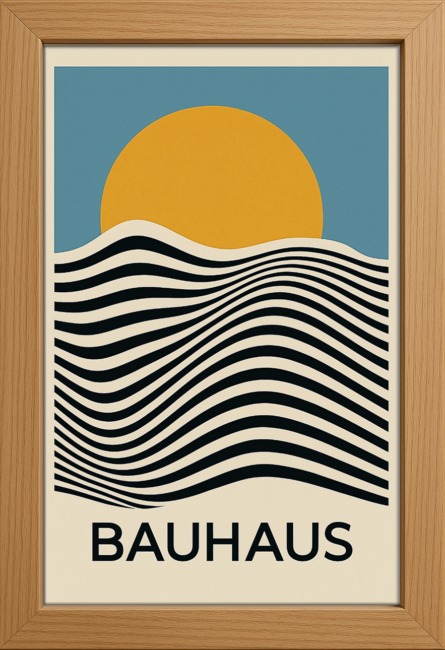 Bauhaus Sun Posteri