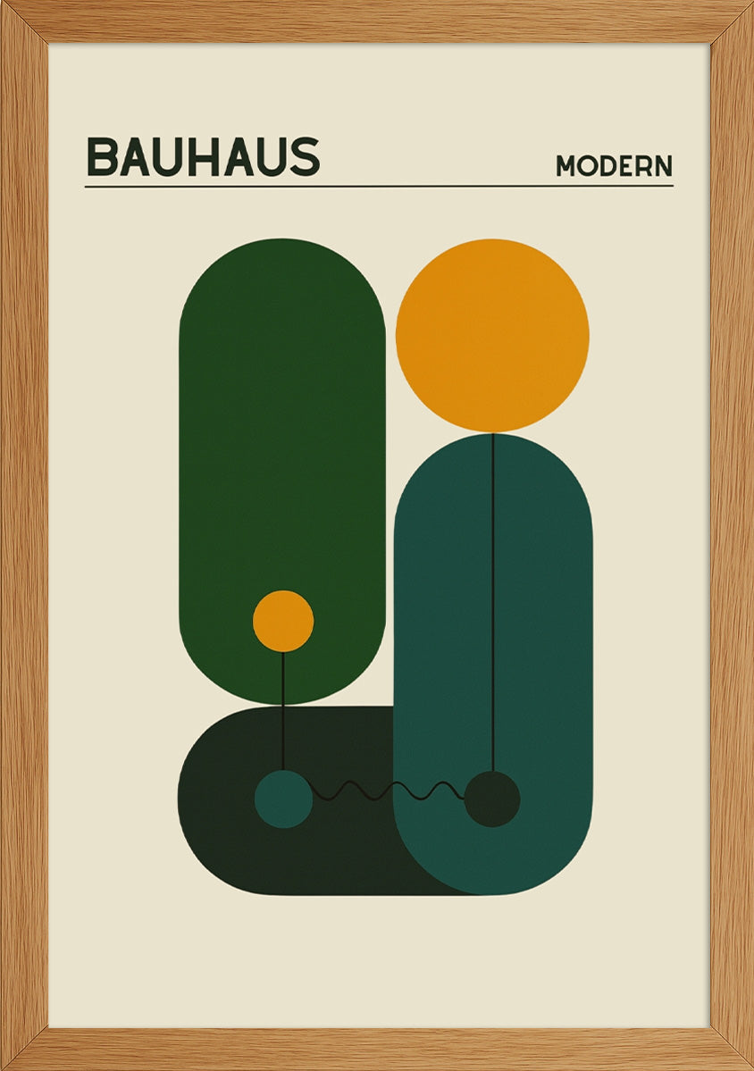 Bauhaus Modern Posteri