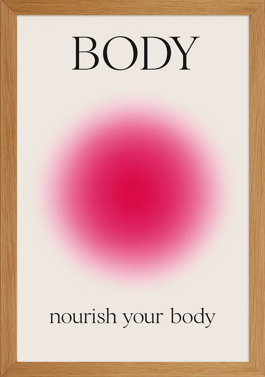 Nourish Your Body Posteri