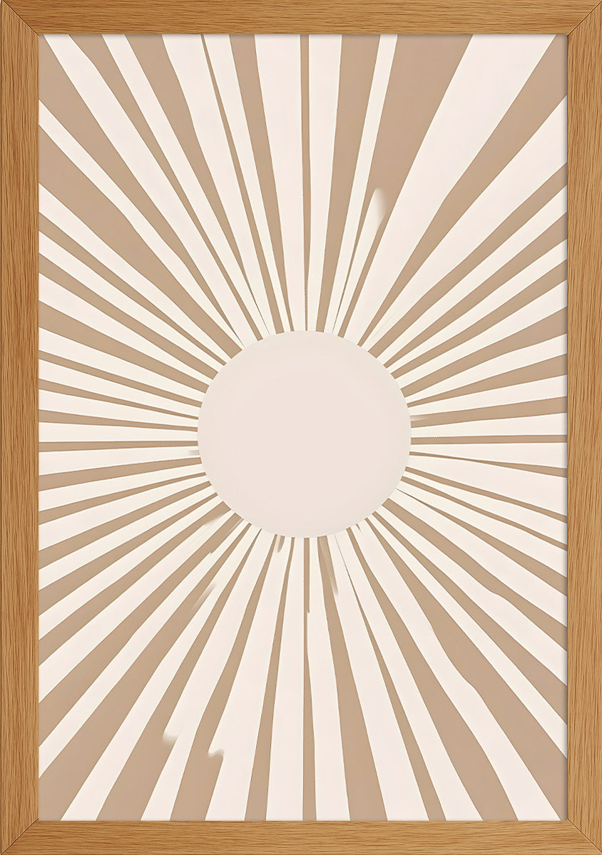 Çizgisel Güneş Işınları Posteri-2