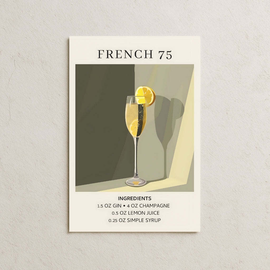 French 75 Posteri