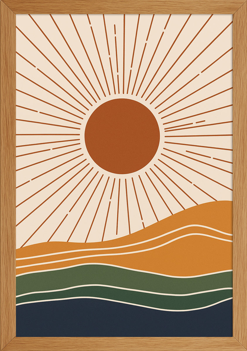 Dağ Manzarası Posteri-4