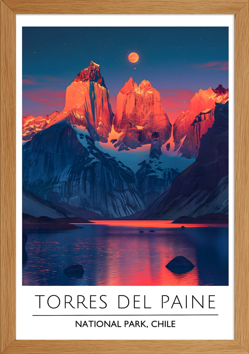 Dark Torres Del Paine Posteri