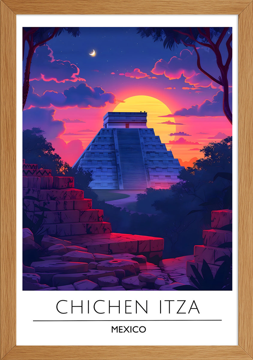 Dark Chichen Itza Posteri