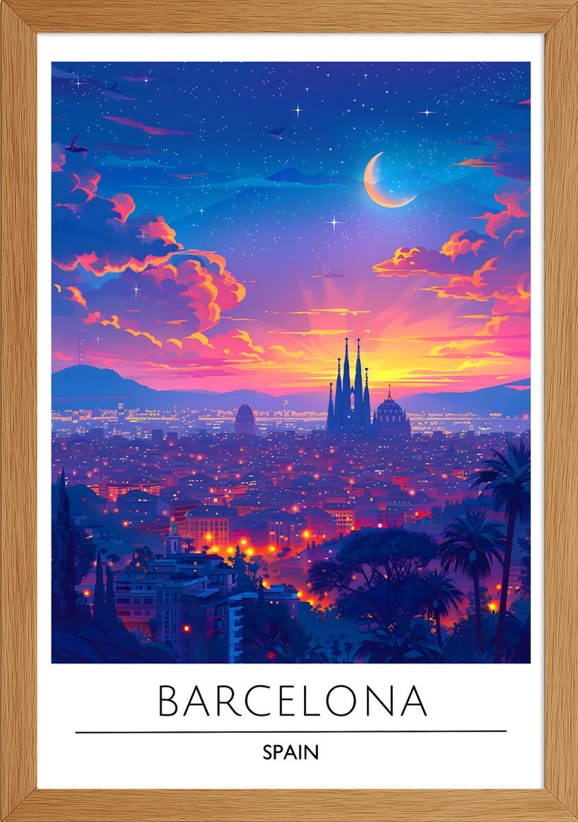 Dark Barcelona Posteri