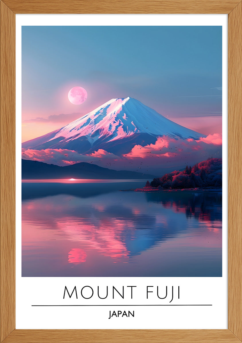 Dark Mount Fuji Posteri