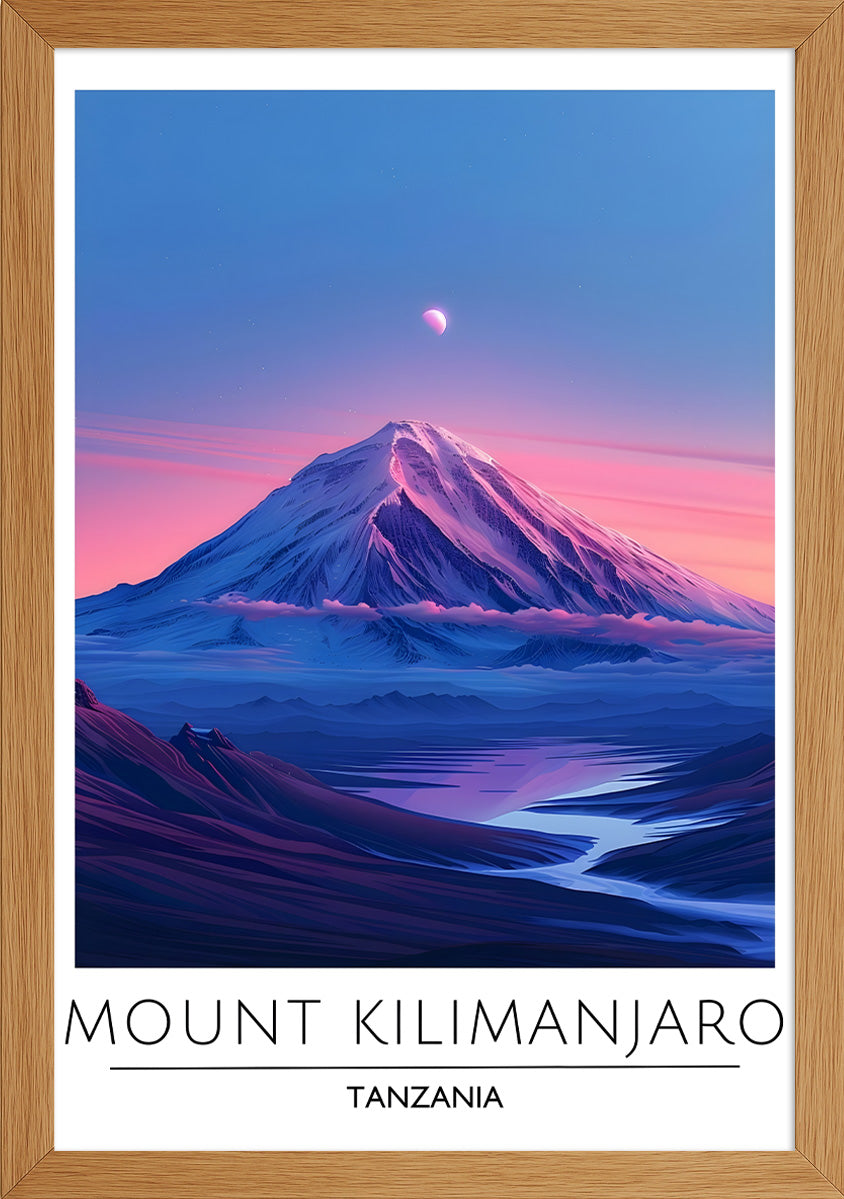 Dark Mount Kilimanjaro Posteri