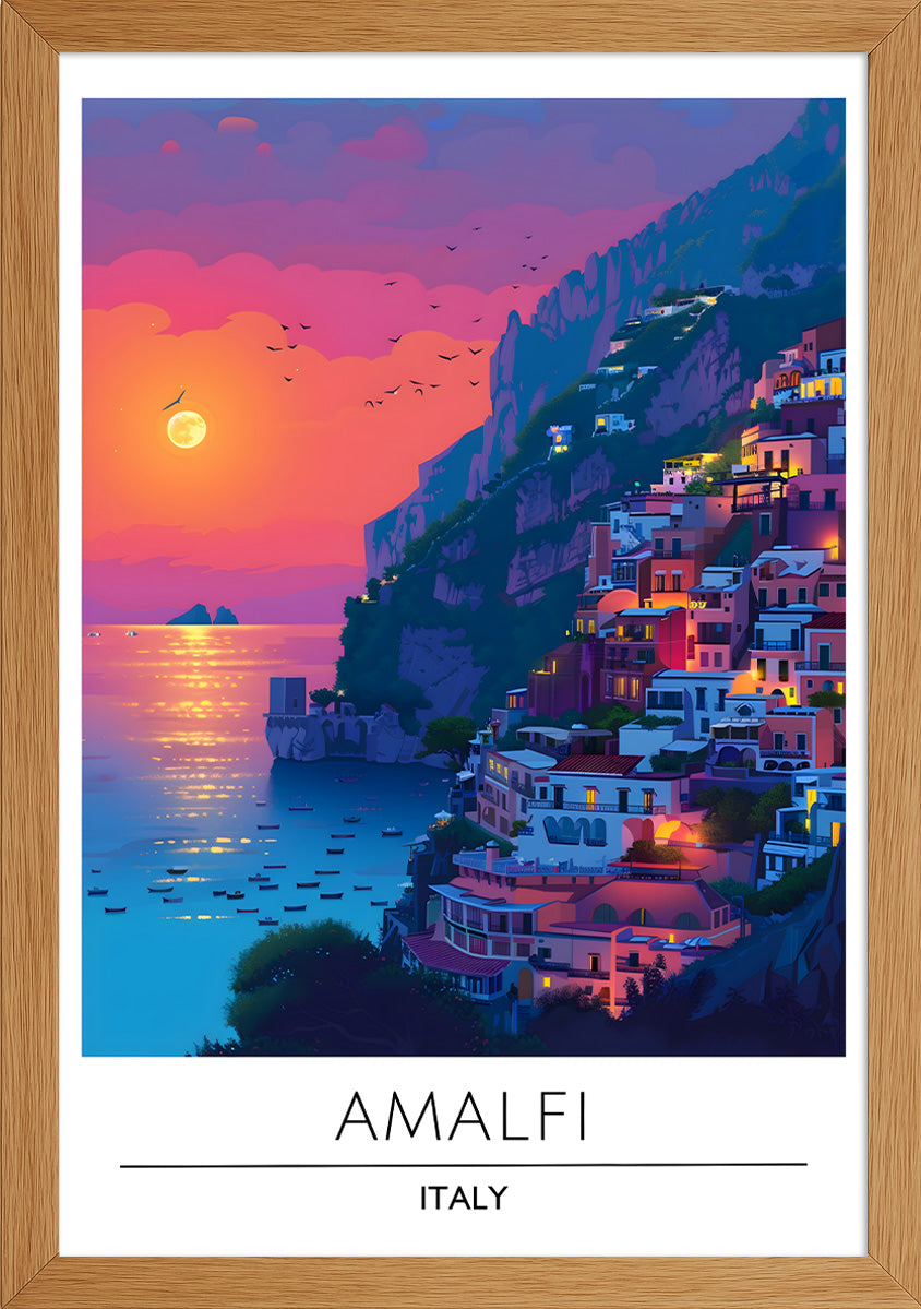 Dark Amalfi Posteri