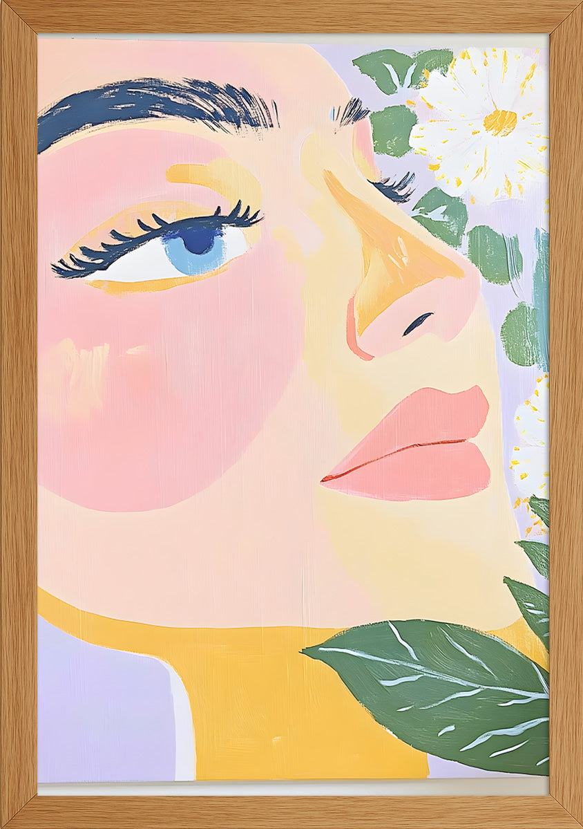 Pastel Kadın Posteri