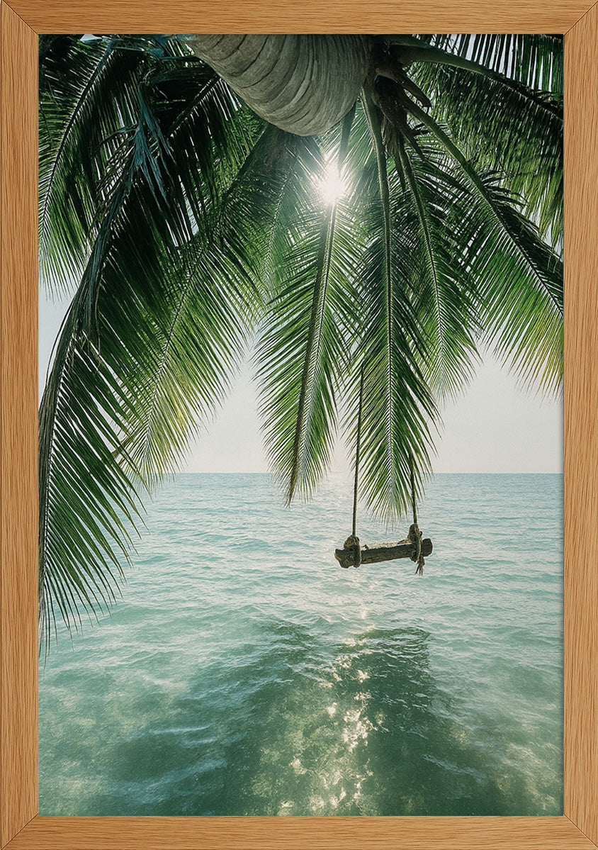 Deniz ve Palmiyeler Posteri